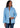 JACKET *PLUS* SKY BLUE ZIP FRONT W/QUILT YOKE
