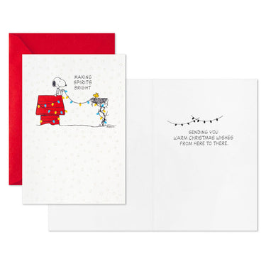 CARDBOX SNOOPY & WOODSTOCK