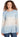 TOP *PETITE* BLUEBELL MULTI L/S MEDALLION OMBRE