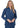 TOP *PETITE* HALF ZIP STRETCH RIB 2 COLORS