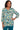 TOP *MISSY* SPRUCE BRUSHSTROKES MELANGE