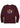 TEE *MISSY* DEEP BURGANDY CRUSH LONG SLEEVE LEAF CAMP