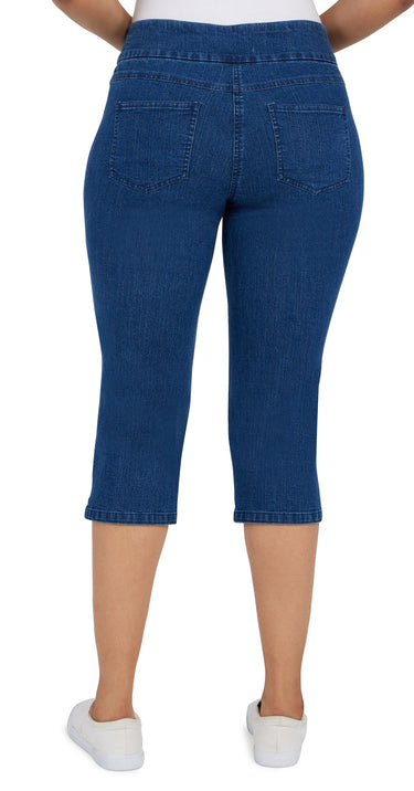 CAPRI *MISSY* INDIGO STRETCH DNM ANKLE