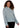 SWEATER *MISSY* ICE BLUE MULTI LONG SLEEVE MOCK NECK BOUCLE SPECKLE