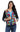 JACKET *MISSY* BLACK INDIE W/PKTS 3/4 SLV