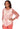 TOP *PLUS* TANGERINE BATIK TIE DYE CHEVRON
