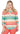TOP *PETITE* ORANGE MULTI BIADERE