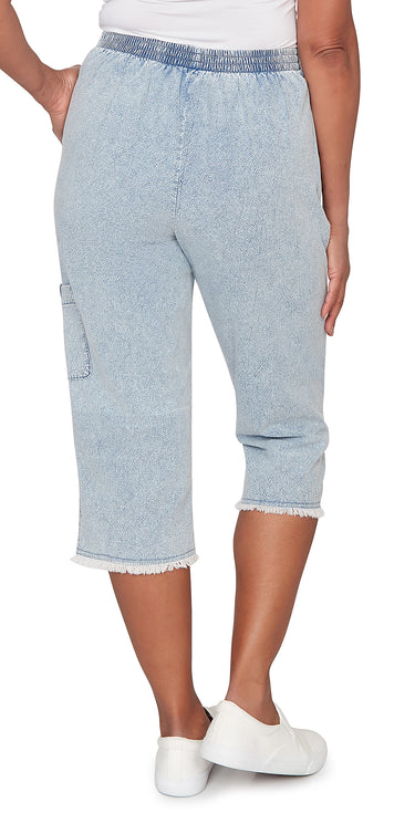 CAPRI *MISSY* SKY BLUE FRINGE