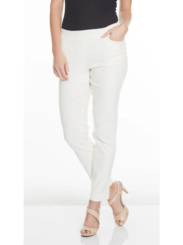 Solid Fine Line Twill Ankle Pant