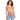 TOP *MISSY* TIE DYE V NECK TIE FRONT
