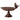 BROWN BIRD FEEDER ON PEDESTAL