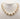 NECKLACE IVORY/GOLD DISC AND BALL
