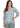 TOP *PETITE* BLUE MULTI PAISLEY W/WOVEN TRIM