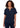TOP *MISSY* SOLID TEXTURED CRINKLE