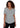 TOP *PLUS* VANILLA T BLUE S/S BRUSH LATTICE VNECK