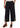 PANT *PETITE* BLACK PULL-ON DOUBLE GAUZE 25"