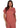 TOP *PETITE* TERRACOTTA SHORT SLEEVE W/YOKE DETAIL