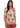 TOP *PETITE* STONE MULTI SHORT SLEEVE BORDER PRINT