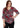 TOP *PETITE* RED PAISLEY MELANGE