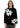 SWEATER *PETITE* BLACK IVORY DRAMA FLORAL