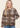 JACKET *MISSY* BROWN CORDUROY CONTRASTED