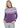 SWEATER *MISSY* AMETHYST FAIRISLE CHENILLE