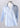 TUNIC *MISSY* BLUE STRIPE W/BK BTNS 3/4