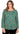 TOP *PLUS* LONG SLEEVE PAISLEY BOAT NECK