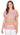 TOP *PETITE* FUCHSIA MULTI SCOOP NK FLORAL BORDER