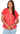 TOP *PLUS* RED PAISLEY DOUBLE GUAZE