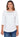 TOP *PETITE* WHITE BOAT NECK W/GROMMETS