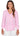 TOP *PLUS* HYDRANGEA WHITE VNK SCALLOPED STRIPE