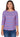 TOP *MISSY* SEA BLUE CORAL NK STRIPE KNIT 3/4 SLV