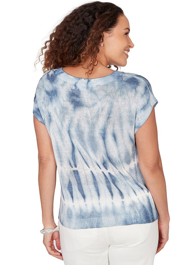 SWEATER MISSY TIE DYE TAPE YARN