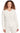 SWEATER *MISSY* EGRET GOLD VNECK METALLIC POINTELLE