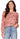 TOP *MISSY* MAHOGANY RED L/S EMBRD SCOOP NK