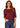 TOP *MISSY* PLUM ELBOW ROLL CUFF HENLEY