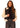 JACKET *MISSY* BLACK ECRU COLLARED BUTTON DOWN