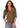 TOP *PLUS* CELADON MULTI ELBOW CUFF SLEEVE SPLIT NECK