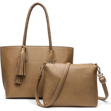 TOTE BAG W/CB PURSE SET