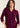 SHIRT *MISSY* BURGANDY COLLAR BUTTON DOWN