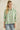 TOP *MISSY* GREEN VERTICAL STRIPE WITH POCKET