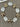 BRACELET SILVER-GOLD WARPED BEAD