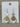 EARRINGS GEO DANGLE