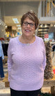 SWEATER *PLUS* BABY CABLE FRONT CREW NECK