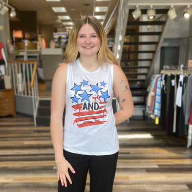 TRANSFER GLITTER STARS STRIPES