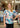 TOP *PLUS* BURNOUT BUTTON NECK SHORT SLEEVE 2 COLORS