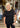 TOP *PLUS* BLACK LUCIANA SHORT SLEEVE