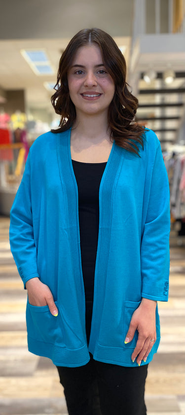 CARDI *PLUS* OPEN OTTM TRIM 3/4 SLEEVE