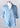 SHIRT *MISSY* INDIGO AW 2 PKT 3/4 SLV